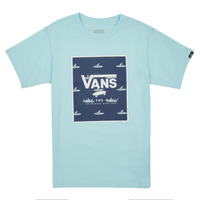 Υφασμάτινα Αγόρι T-shirt με κοντά μανίκια Vans PRINT BOX KIDS Μπλέ