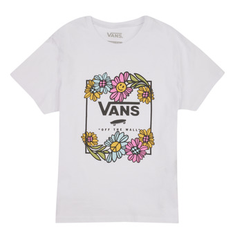 Υφασμάτινα Κορίτσι T-shirt με κοντά μανίκια Vans ELEVATED FLORAL CREW Άσπρο