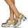 Παπούτσια Γυναίκα Derby Irregular Choice AMAZON WARRIOR Gold / Red / Μπλέ