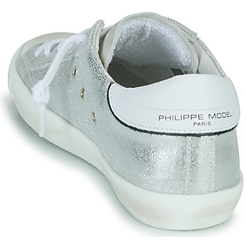 Philippe Model PRSX LOW WOMAN Άσπρο / Silver
