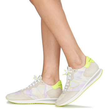 Philippe Model TRPX LOW WOMAN Multicolour / Yellow / Fluo