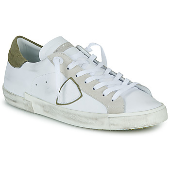 Παπούτσια Άνδρας Χαμηλά Sneakers Philippe Model PRSX LOW MAN Άσπρο / Kaki