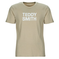 Υφασμάτινα Άνδρας T-shirt με κοντά μανίκια Teddy Smith TICLASS BASIC MC Beige