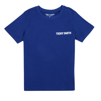 Υφασμάτινα Αγόρι T-shirt με κοντά μανίκια Teddy Smith T-REQUIRED MC JR Μπλέ