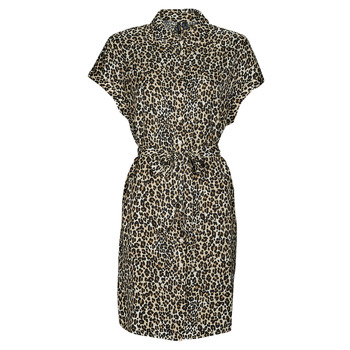 Υφασμάτινα Γυναίκα Κοντά Φορέματα Vero Moda VMONY SS SHORT DRESS WVN LCS Leopard
