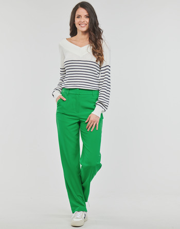 Υφασμάτινα Γυναίκα Παντελόνια Πεντάτσεπα Vero Moda VMZELDA H/W STRAIGHT PANT EXP NOOS Green