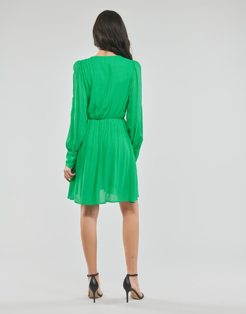 Vero Moda VMPOLLIANA LS SHORT DRESS WVN Green