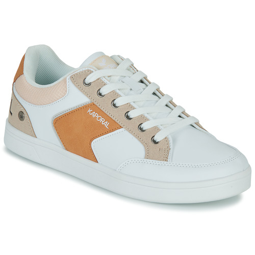Παπούτσια Άνδρας Χαμηλά Sneakers Kaporal DRAGLOW Άσπρο / Orange