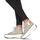 Παπούτσια Γυναίκα Ψηλά Sneakers Kaporal CHRISTA Beige / Irisé