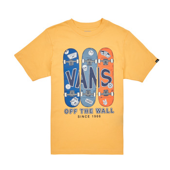 Υφασμάτινα Παιδί T-shirt με κοντά μανίκια Vans BOARDVIEW SS Yellow