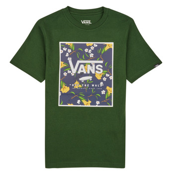 Υφασμάτινα Παιδί T-shirt με κοντά μανίκια Vans BY PRINT BOX BOYS Green