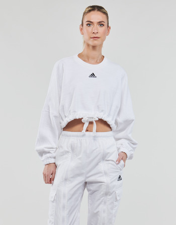 Υφασμάτινα Γυναίκα Φούτερ Adidas Sportswear DANCE SWT Άσπρο