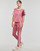 Υφασμάτινα Γυναίκα T-shirt με κοντά μανίκια Adidas Sportswear 3S CR TOP Bordeaux / Ροζ