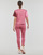 Υφασμάτινα Γυναίκα T-shirt με κοντά μανίκια Adidas Sportswear 3S CR TOP Bordeaux / Ροζ