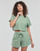 Υφασμάτινα Γυναίκα T-shirt με κοντά μανίκια Adidas Sportswear LNG LFT TEE Green