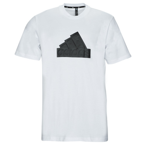 Υφασμάτινα Άνδρας T-shirt με κοντά μανίκια Adidas Sportswear FI BOS T Άσπρο