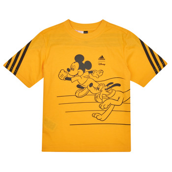 Υφασμάτινα Αγόρι T-shirt με κοντά μανίκια Adidas Sportswear LK DY MM T Dore / Eclatant