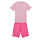 Υφασμάτινα Κορίτσι Σετ Adidas Sportswear LK BL CO T SET Ροζ /  clair