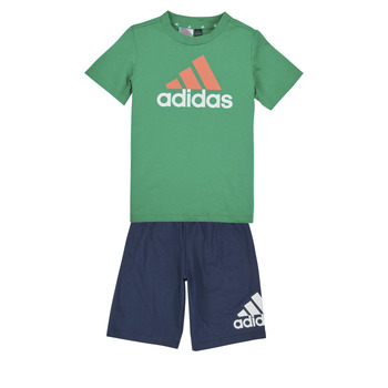 Υφασμάτινα Παιδί Σετ Adidas Sportswear LK BL CO T SET Μπλέ / Green