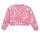 Υφασμάτινα Κορίτσι Φούτερ Adidas Sportswear FI AOP SWT Beige / Ροζ