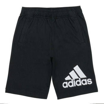 Υφασμάτινα Αγόρι Σόρτς / Βερμούδες Adidas Sportswear BL SHORT Black