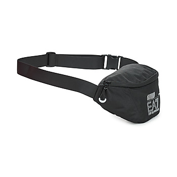 Emporio Armani EA7 TRAIN CORE U SLING BAG - UNISEX SLING BAG Black / Άσπρο