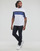 Υφασμάτινα Άνδρας T-shirt με κοντά μανίκια Armani Exchange 3RZMFD Άσπρο / Μπλέ / Black