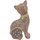 Σπίτι Αγαλματίδια και  Signes Grimalt Σχήμα Γάτας Brown