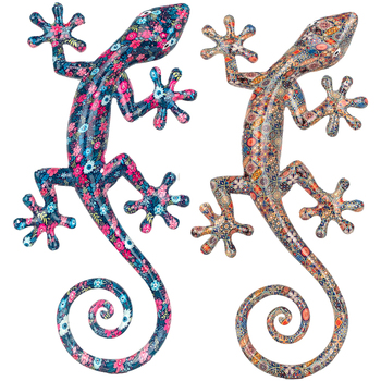Σπίτι Αγαλματίδια και  Signes Grimalt Σχήμα Lizard Trencadís 2U. Multicolour