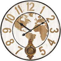 Σπίτι Ρολόγια τοίχου Signes Grimalt Παγκόσμιο Ρολόι Τοίχου Brown