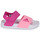 Παπούτσια Γυναίκα Σανδάλια / Πέδιλα Adidas Sportswear ADILETTE SANDAL K Ροζ / Άσπρο