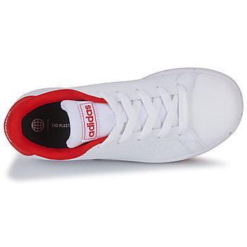 Adidas Sportswear ADVANTAGE K Άσπρο / Red