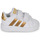 Παπούτσια Κορίτσι Χαμηλά Sneakers Adidas Sportswear GRAND COURT 2.0 CF Άσπρο / Bronze