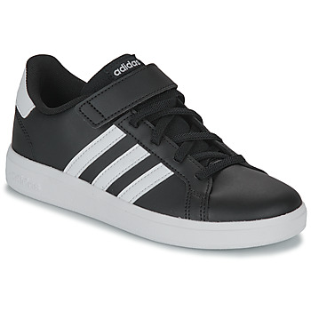 Παπούτσια Παιδί Χαμηλά Sneakers Adidas Sportswear GRAND COURT 2.0 EL Black / Άσπρο