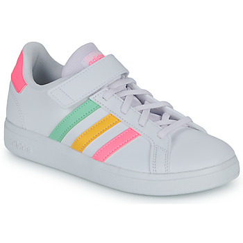 Παπούτσια Κορίτσι Χαμηλά Sneakers Adidas Sportswear GRAND COURT 2.0 EL Άσπρο / Multicolour