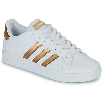 Παπούτσια Κορίτσι Χαμηλά Sneakers Adidas Sportswear GRAND COURT 2.0 K Άσπρο / Gold
