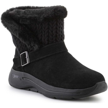 Παπούτσια Γυναίκα Μπότες Skechers Go Walk Arch Fit Boot True Embrace 144422-BBK Black