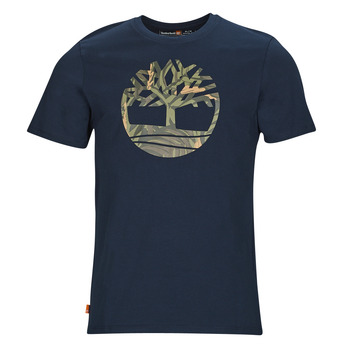 Υφασμάτινα Άνδρας T-shirt με κοντά μανίκια Timberland SS Tree Logo Seasonal Camo Tee Marine