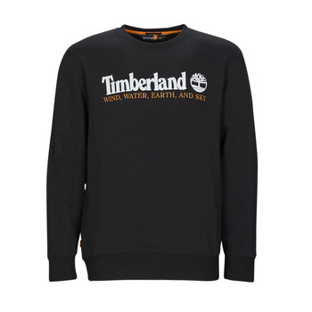 Υφασμάτινα Άνδρας Φούτερ Timberland WWES Crew Neck Sweatshirt (Regular BB) Black
