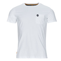 Υφασμάτινα Άνδρας T-shirt με κοντά μανίκια Timberland SS Dunstan River Pocket Tee Slim Άσπρο