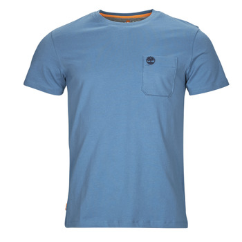 Υφασμάτινα Άνδρας T-shirt με κοντά μανίκια Timberland SS Dunstan River Pocket Tee Slim Μπλέ