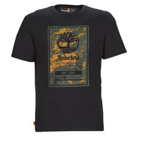 Υφασμάτινα Άνδρας T-shirt με κοντά μανίκια Timberland SS Printed Logo Tee (Authentic) Black