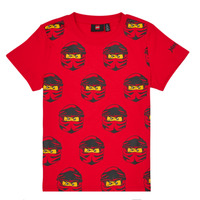 Υφασμάτινα Αγόρι T-shirt με κοντά μανίκια LEGO Wear  LWTAYLOR 611 - T-SHIRT S/S Red