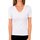 Υφασμάτινα Γυναίκα T-shirt με κοντά μανίκια Abanderado P04AN-BLANCO Άσπρο
