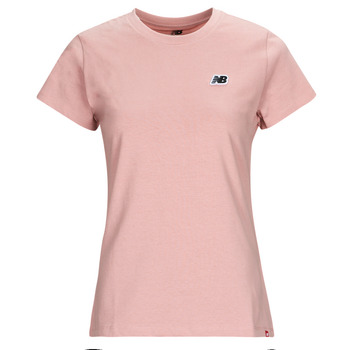 Υφασμάτινα Γυναίκα T-shirt με κοντά μανίκια New Balance WT23600-POO Ροζ