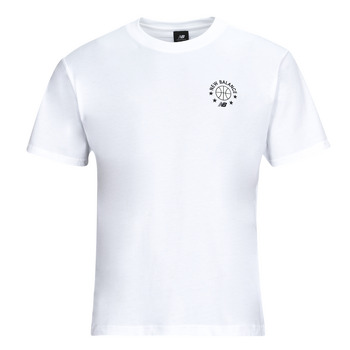 Υφασμάτινα Άνδρας T-shirt με κοντά μανίκια New Balance MT33582-WT Άσπρο