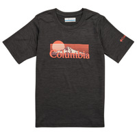 Υφασμάτινα Αγόρι T-shirt με κοντά μανίκια Columbia Mount Echo Short Sleeve Graphic Shirt Grey