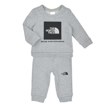 Υφασμάτινα Παιδί Σετ από φόρμες The North Face Baby Cotton Fleece Set Grey / Black