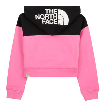 The North Face Girls Drew Peak Crop P/O Hoodie Ροζ / Black