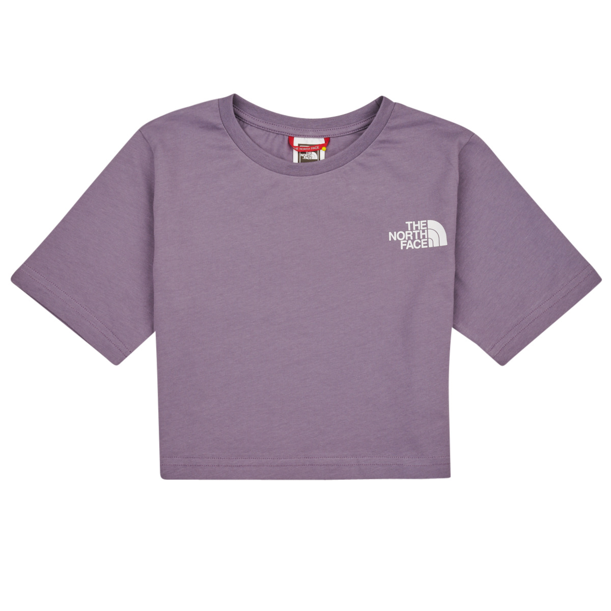 The North Face  T-shirt με κοντά μανίκια The North Face Girls S/S Crop Simple Dome Tee
